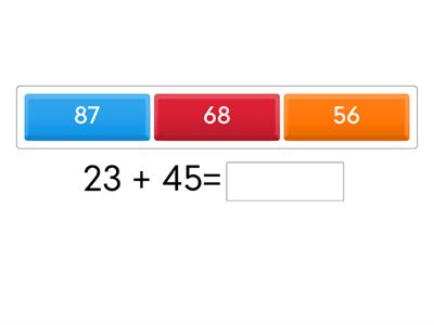 Addition and Subtraction (2 digits)