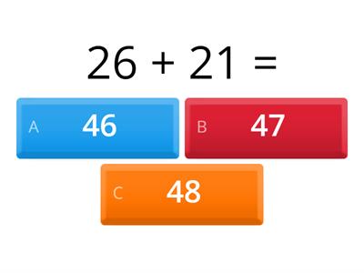 Adding 2-digit numbers by drawing base-ten (no regrouping)