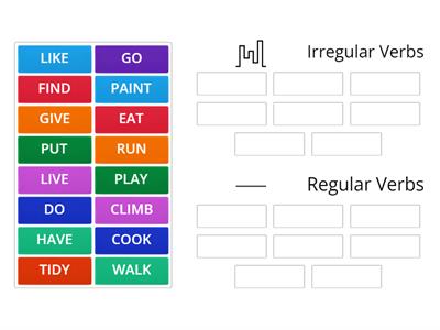 Regular and Irregular Verbs