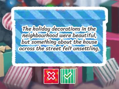 Start the story Christmas