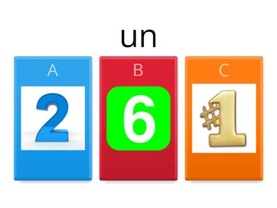 Retention  Quiz  Numbers 1 - 10