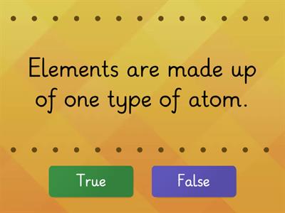 Periodic Table True or False