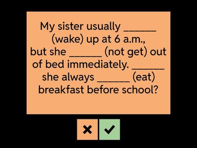 [Natalia] Simple Present Conjugation Practice [Flashcards]