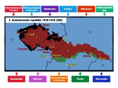 Z-9 VÝVOJ ÚZEMÍ ČR (2. Československá republika 1938–1939)