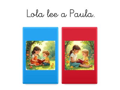 Comprensión lectora 1ºEP 1er trimestre prueba.