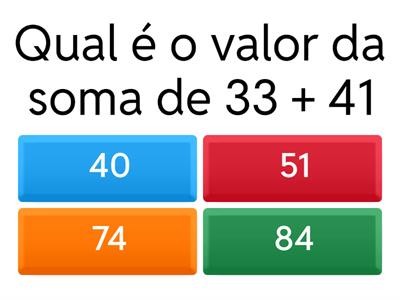 Adição com números naturais