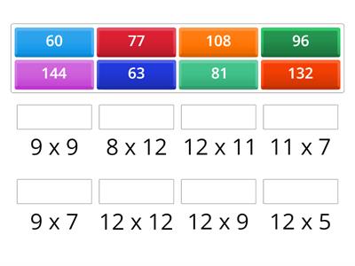 9/6 - Math Facts - x