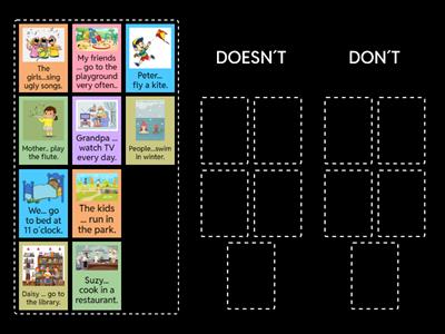  Present Simple Negative form 