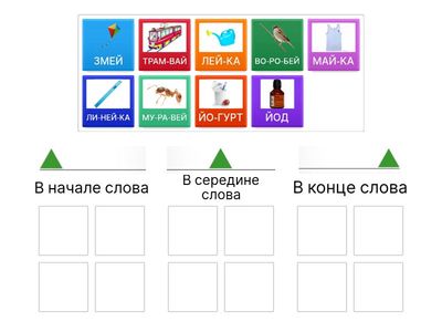 Где находится буква Й