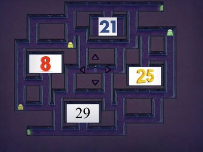 MAZE CHASE los numeros 1-30