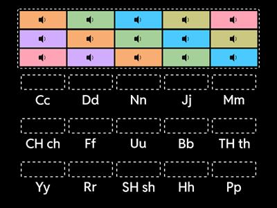 Sounds and letters