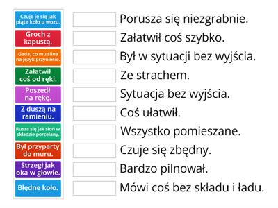 Co to znaczy? Powiedzonka.