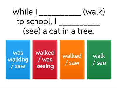 Past simple & Past Continuous