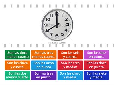 ¿Qué hora es?