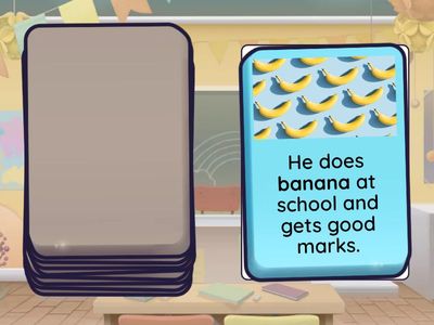 Today 3. Unit 3. Job and education (banana game).