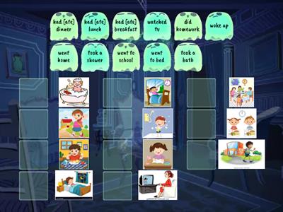 May Workbook Vocabulary Past Tense