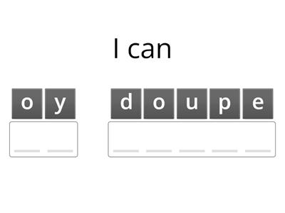 Verbo poder y dormir