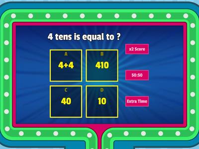 Comparing Numbers to 50