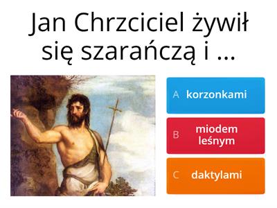  Jan Chrzciciel klasa V