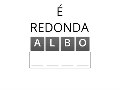 BRINCANDO COM AS LETRAS!