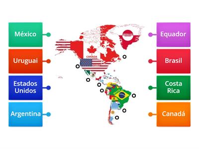 PAÍSES AMERICANOS NA COPA CATAR 2022