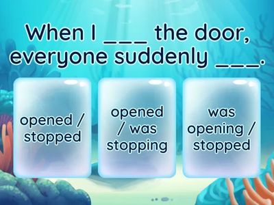 Past Continuous vs. Simple Past Quiz