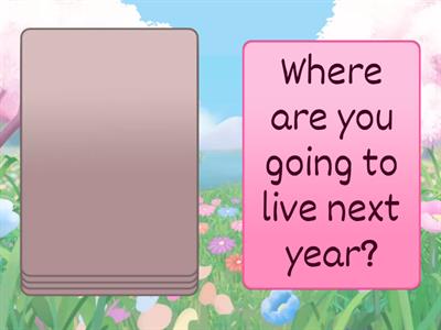 Be Going To" Conversation Questions