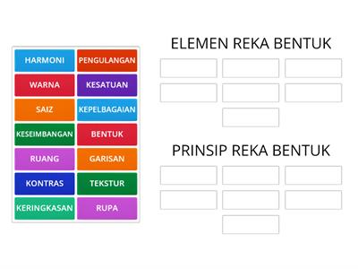 ELEMEN DAN PRINSIP REKA BENTUK