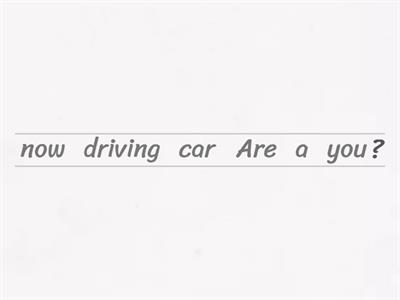 present continuous - questions 