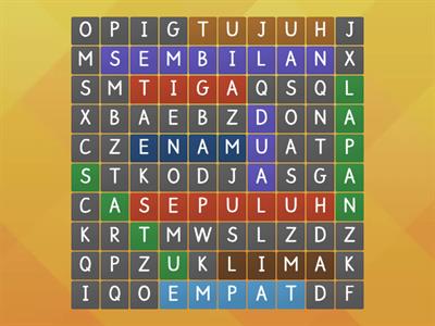 MATEMATIK 5 TAHUN - NOMBOR 