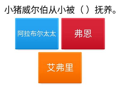 《夏洛的网》阅读检测1