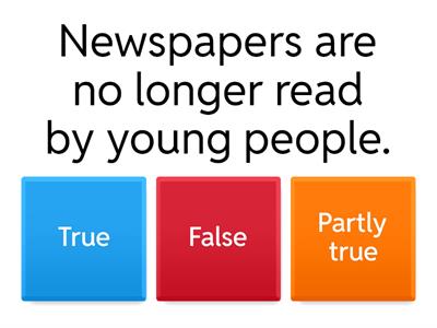 True or False: Media Edition