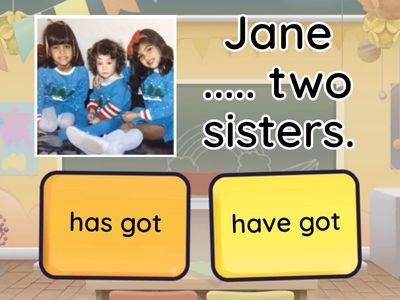 Have got/has got +, -, ? 