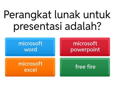 Soal ulangan informatika andrax