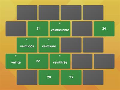 20-30 Matching Pairs