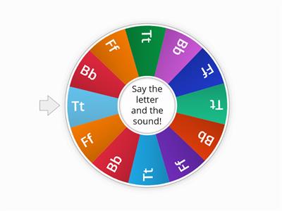 Letter ID/Sounds: Tt, Bb, Ff