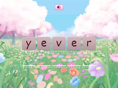 Common exception words (set 4) 