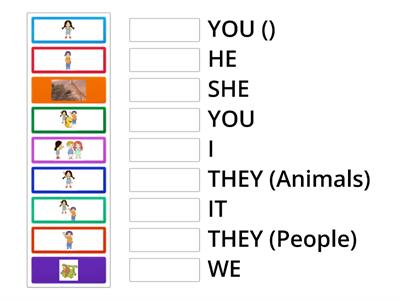 Personal pronouns FF2 unit 14