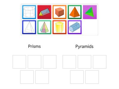  3D shapes group sort