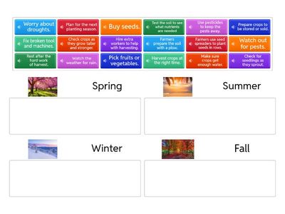 Knowledge 5 Lesson 8: Seasons on the Farm