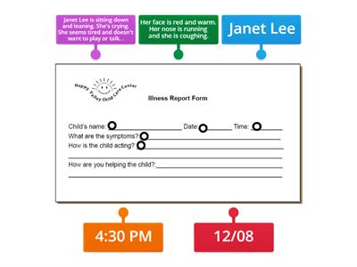 EC Ch5 Act26 Filling out an illness report form - A. Janet Lee