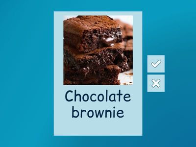 Flashcards: Starter, Main Course or Dessert?