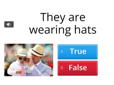 Clothes  (true or false)