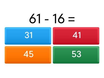 2-digit numbers addition and subtraction