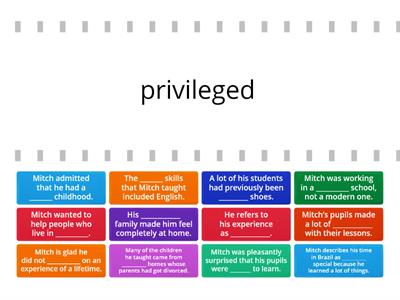 ST8 M3b Words in context