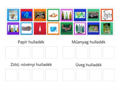 Szelektív hulladék gyűjtés