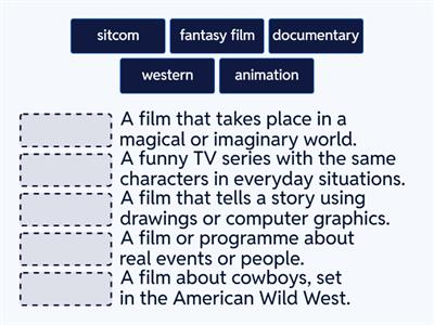 Films and TV programmes