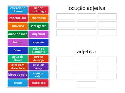  Locução adjetiva ou adjetivo?