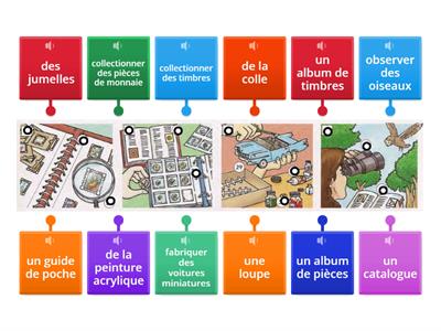 Vocabulaire - Les passe-temps, les travaux manuels et les jeux [activité 3]