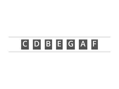 Unscramble ABC